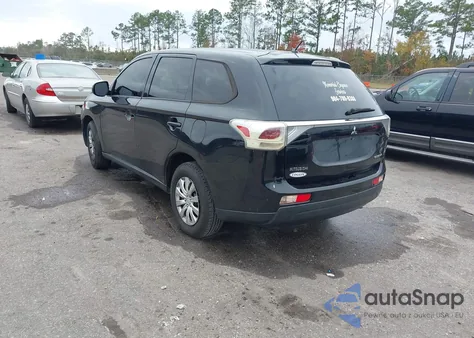 2014 Mitsubishi Outlander Es from USA, damaged, VIN JA4AD2A35EZ010128